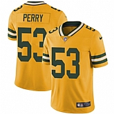 Nike Men & Women & Youth Packers 53 Nick Perry Yellow NFL Vapor Untouchable Limited Jersey,baseball caps,new era cap wholesale,wholesale hats